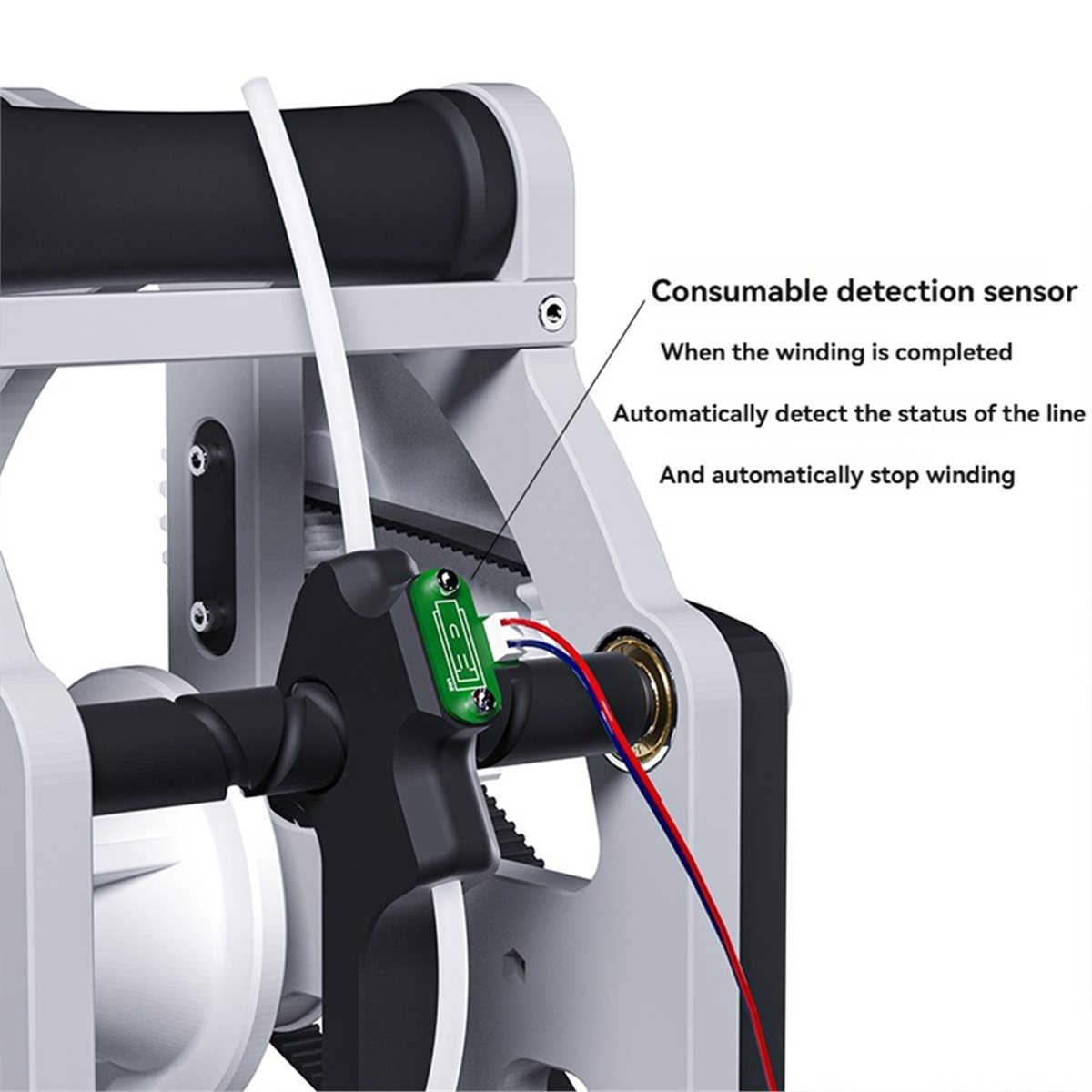 3D Printing Process - (B63C) 3D-Printed Filament Winder Electric Wire