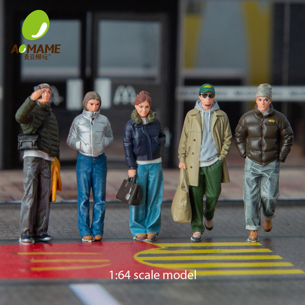 3D Printing Objects - Kicarmod 1/64 Winter Streetwear Set- High