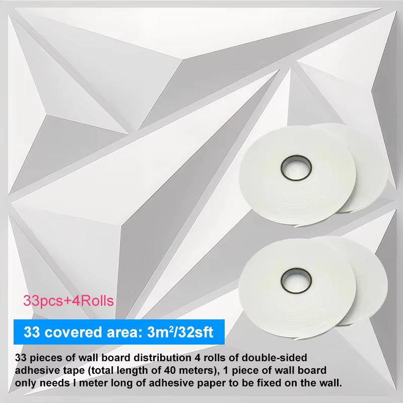 3D Printing Objects - Living Room Wallpaper 3D Three-dimensional Wall