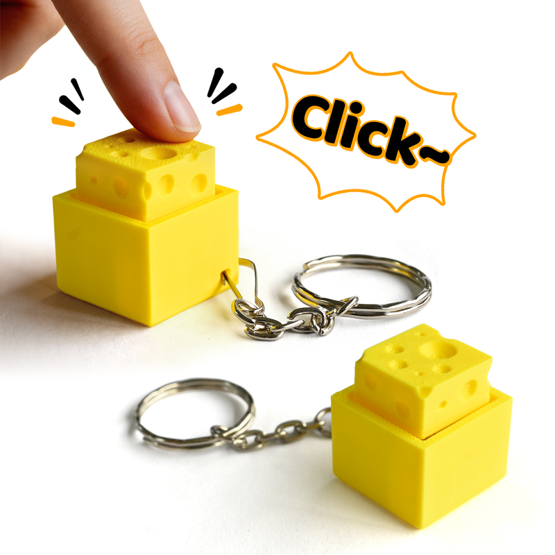 3D Printed Cheesy Key Fidget C – 3D Printing Objects recenzja i cena