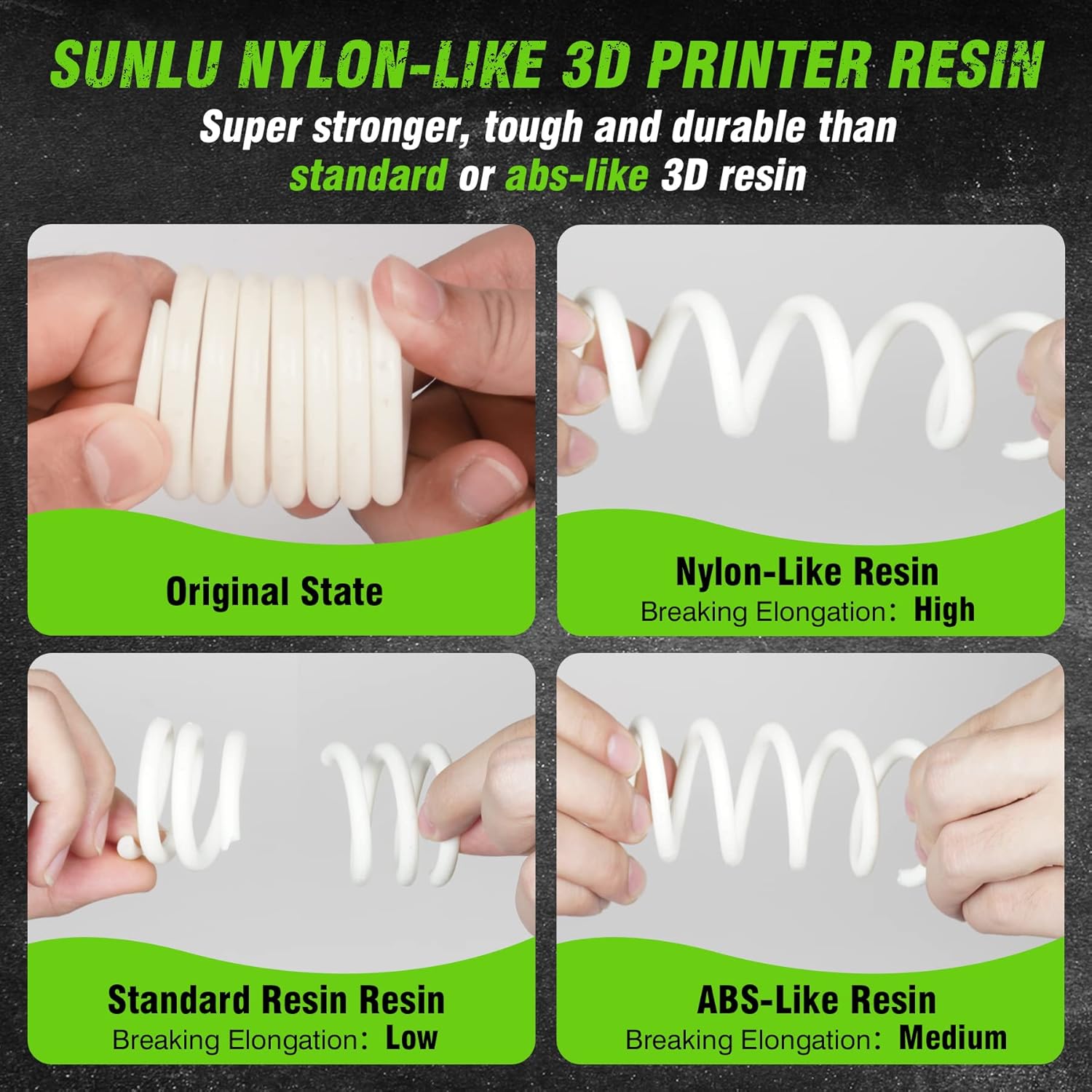 SUNLU 1KG Nylon-Like/Toughness – Glue For 3D Printing recenzja i cena