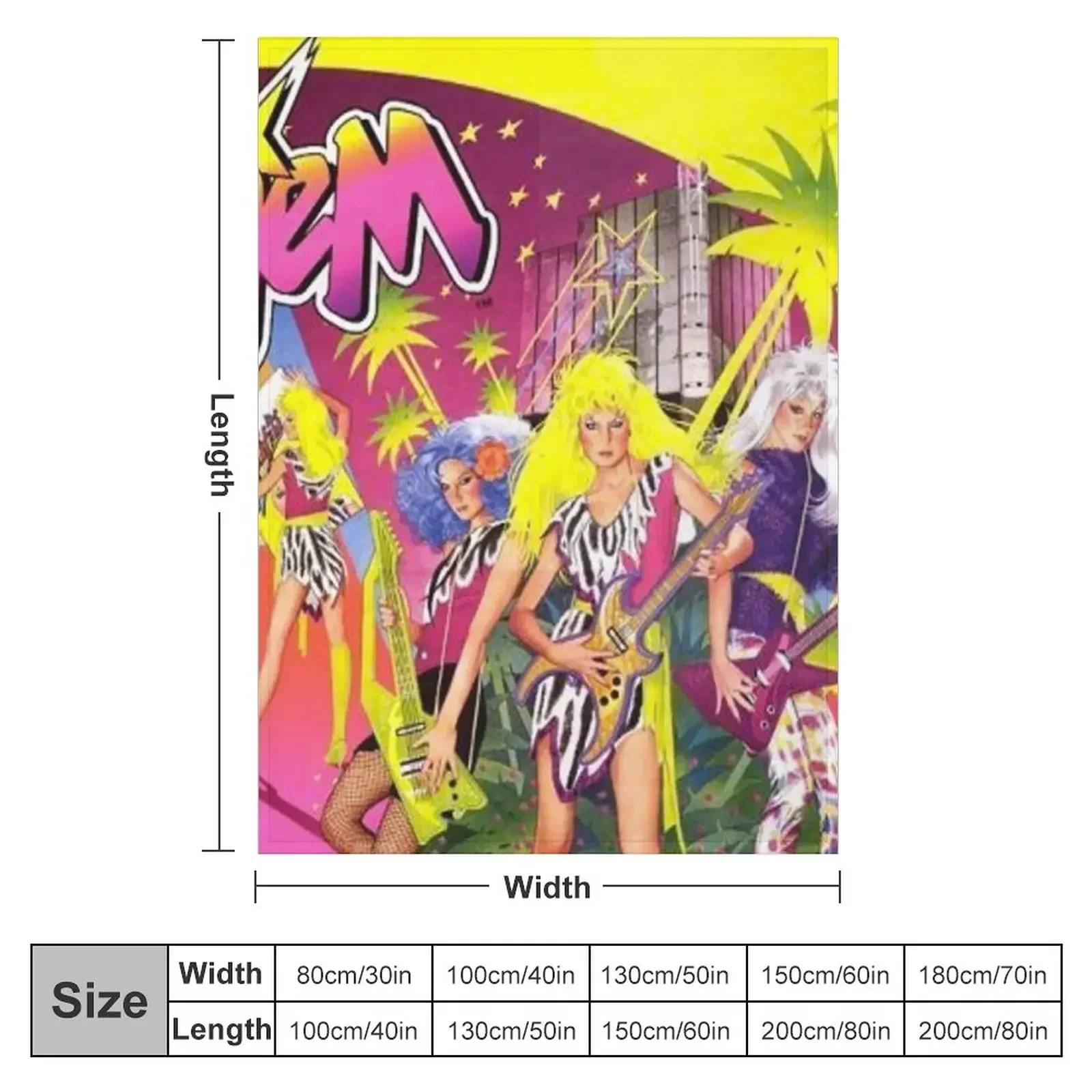 Jem and the holograms Throw Bl – 3D Printing Hologram recenzja i cena