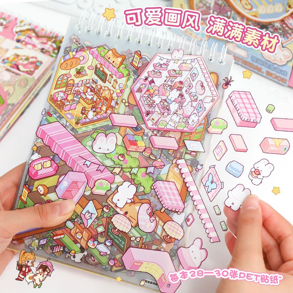 20Pcs 3D Scene Sticker Book Mi – 3D Printing Construction recenzja i cena
