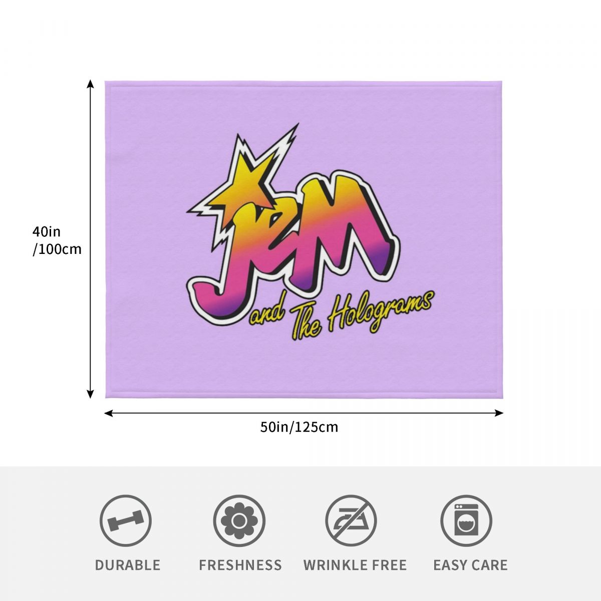Jem and the holograms Throw Bl – 3D Printing Hologram recenzja i cena