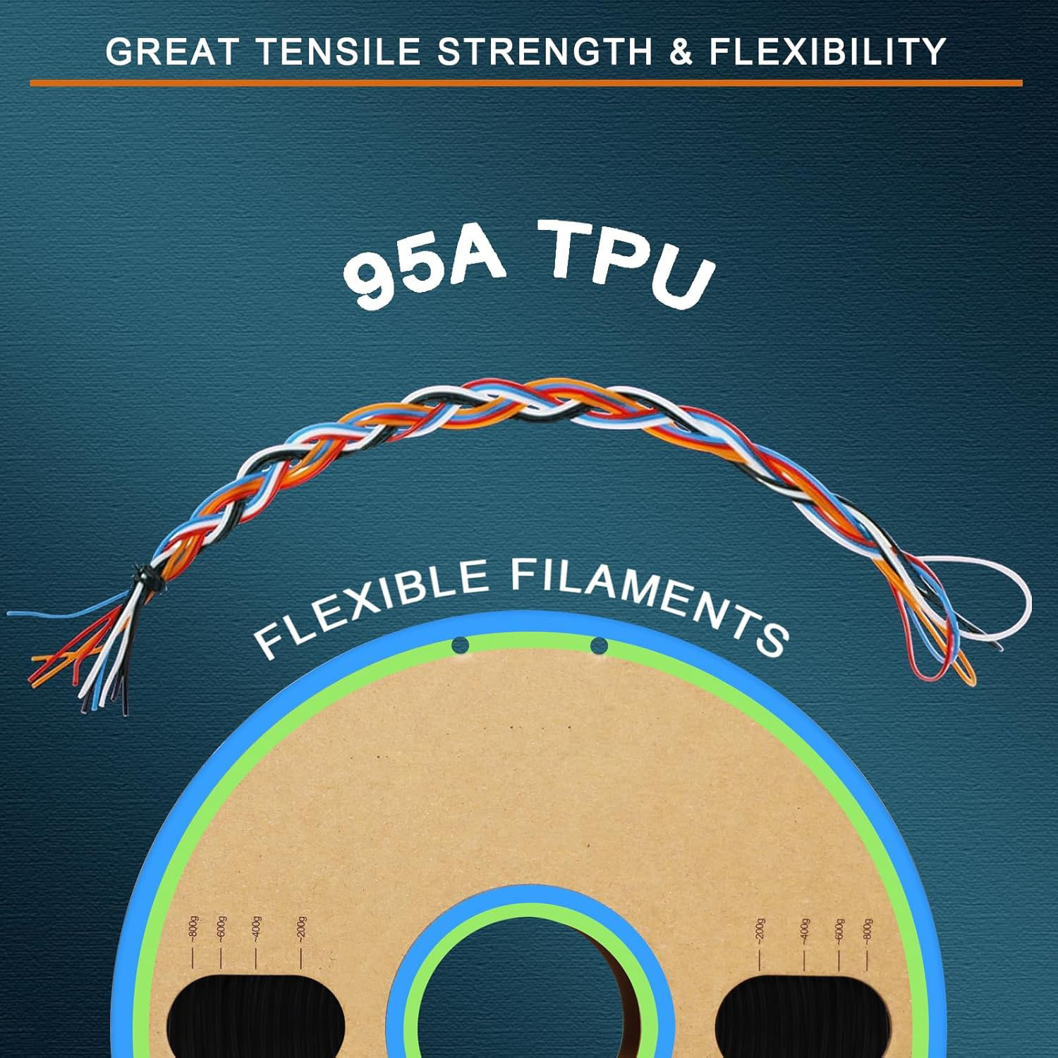 Black TPU Filament 1.75mm Flex – Tpu Flexible Filament recenzja i cena