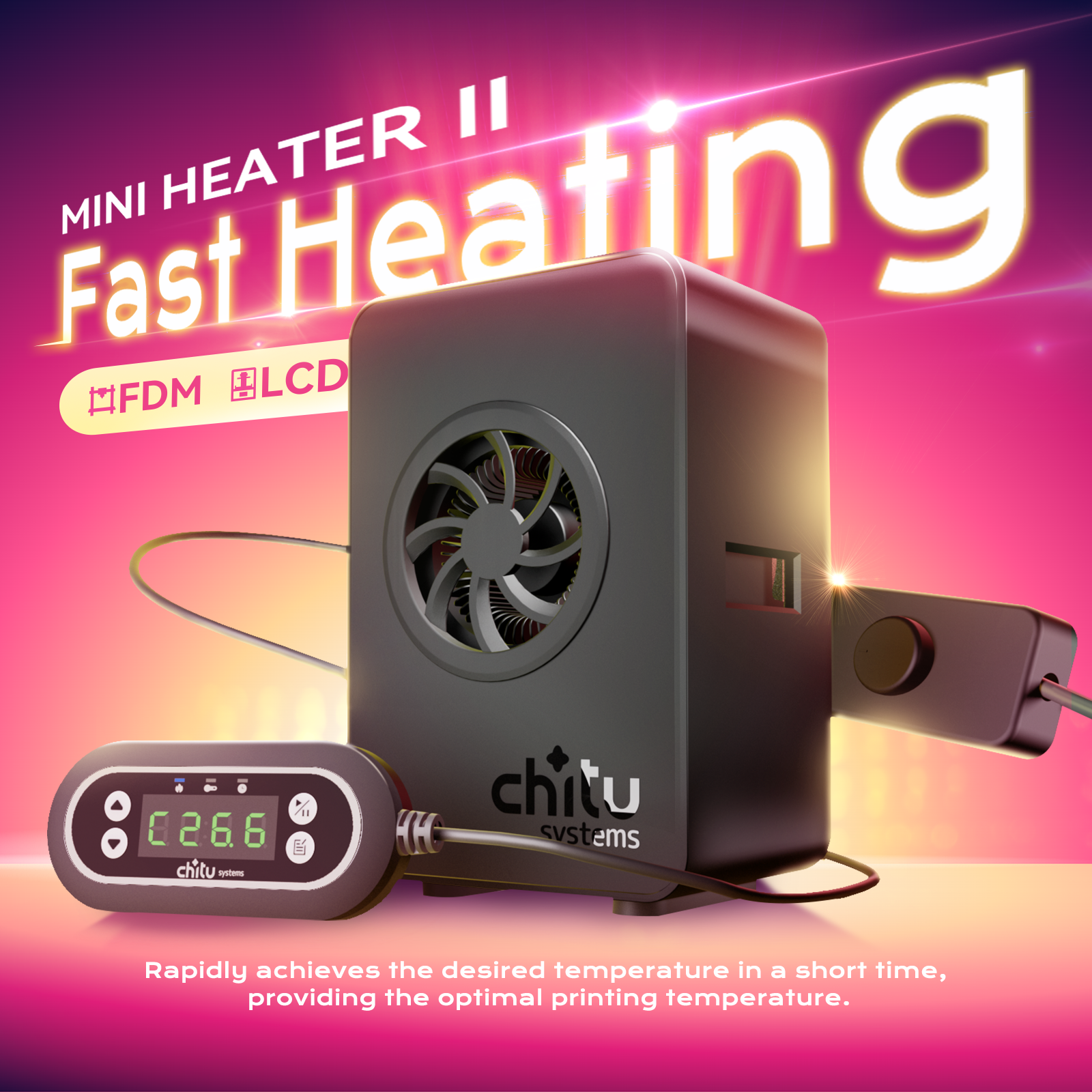 Chitu Systems H2 Mini Heater N – 3D Printing News recenzja i cena