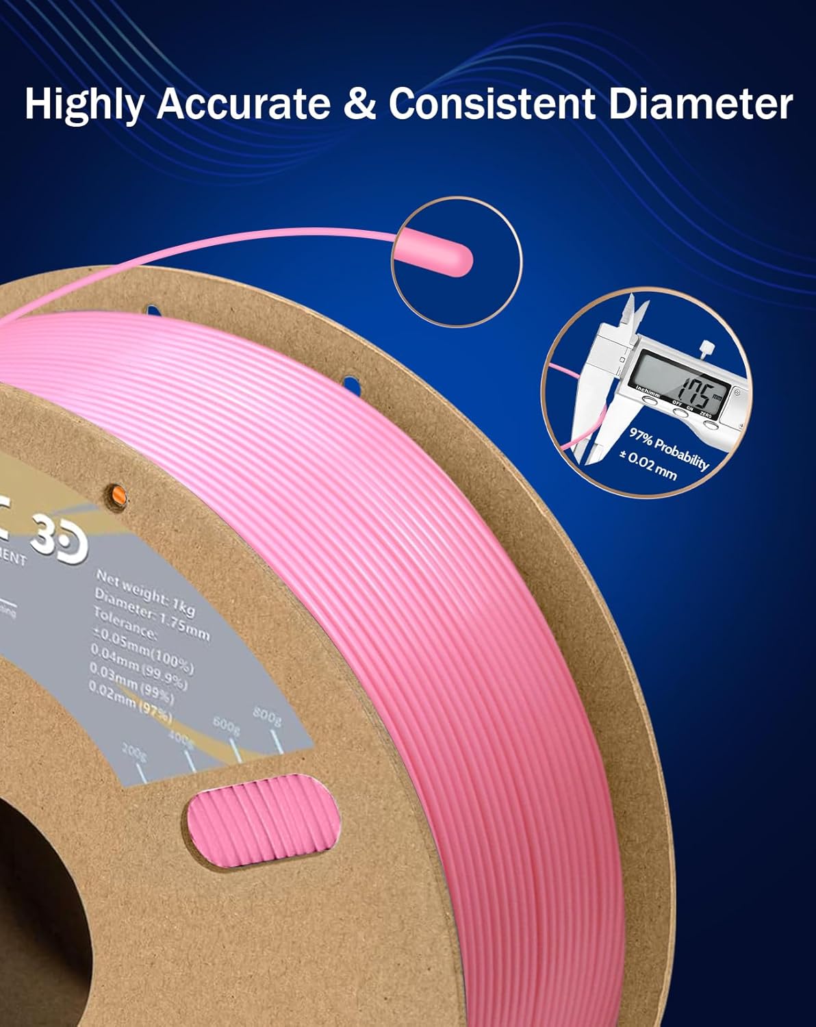 TPU pink  3D Printer Filament  – Tpu Flexible Filament recenzja i cena