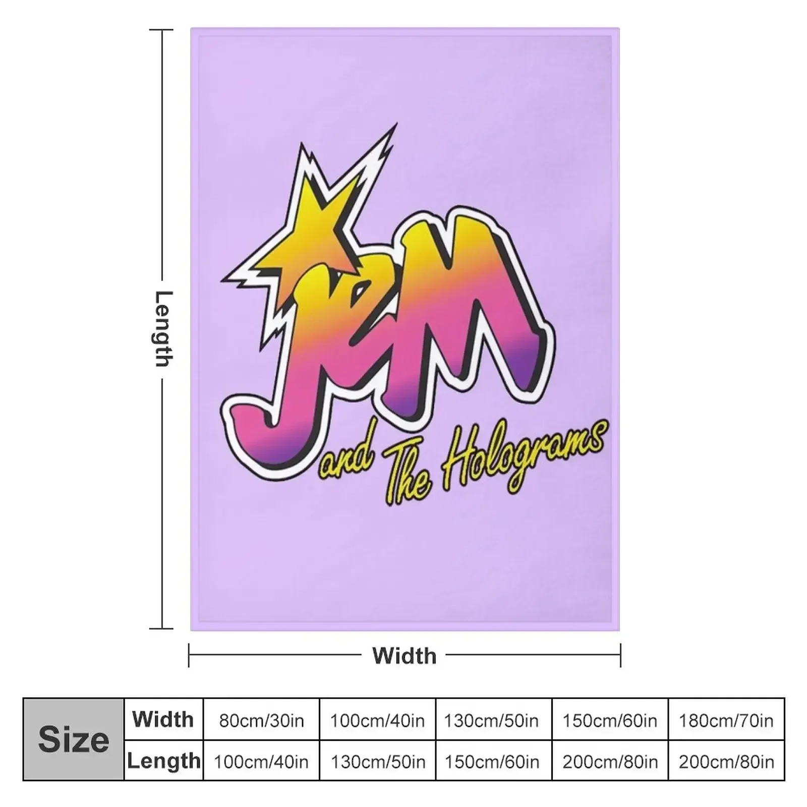 Jem and the holograms Throw Bl – 3D Printing Hologram recenzja i cena