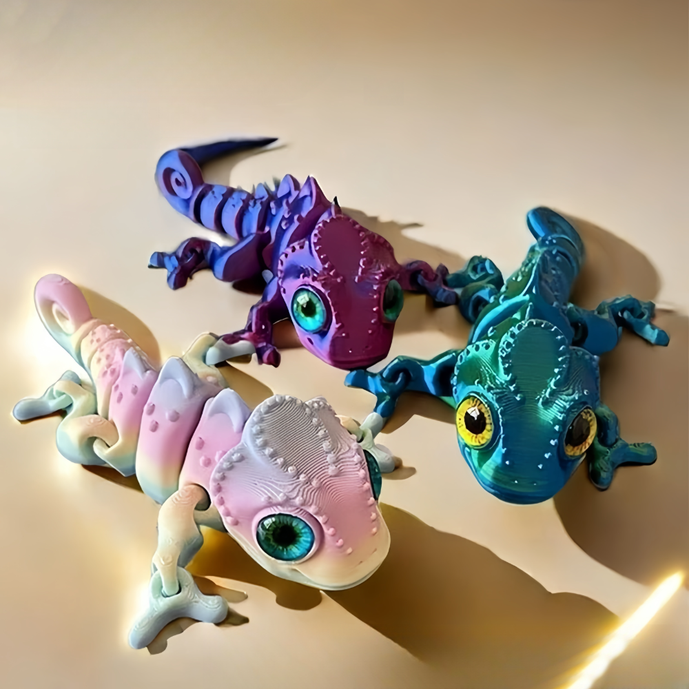 3D Printing Chameleon Figures  – 3D Printing Construction recenzja i cena
