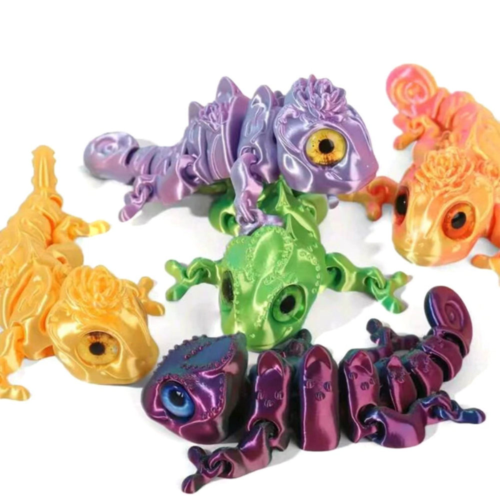3D Printing Chameleon Figures  – 3D Printing Construction recenzja i cena