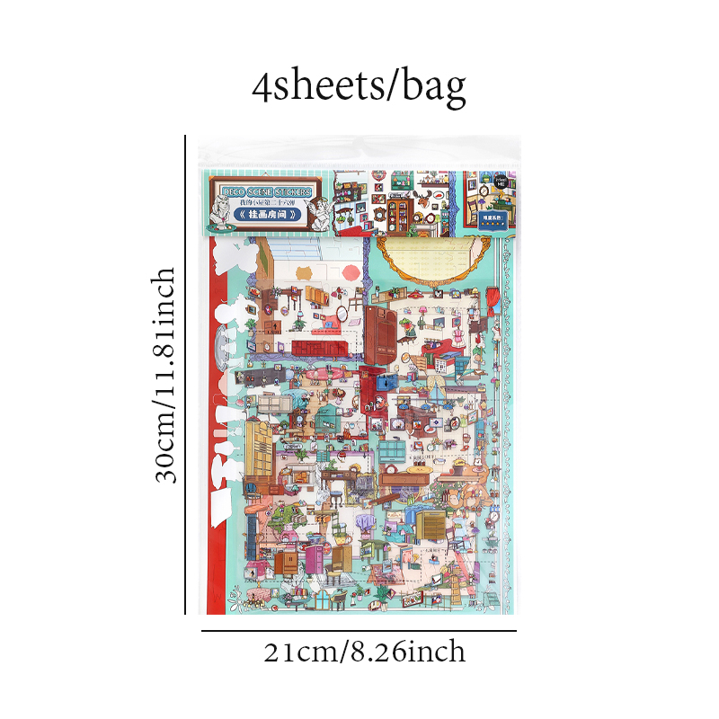 4 Sheets Cute Miniature Painti – 3D Printing Construction recenzja i cena