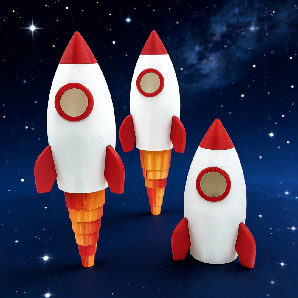 3D printed rocket ornament, cr – 3D Printing Construction recenzja i cena