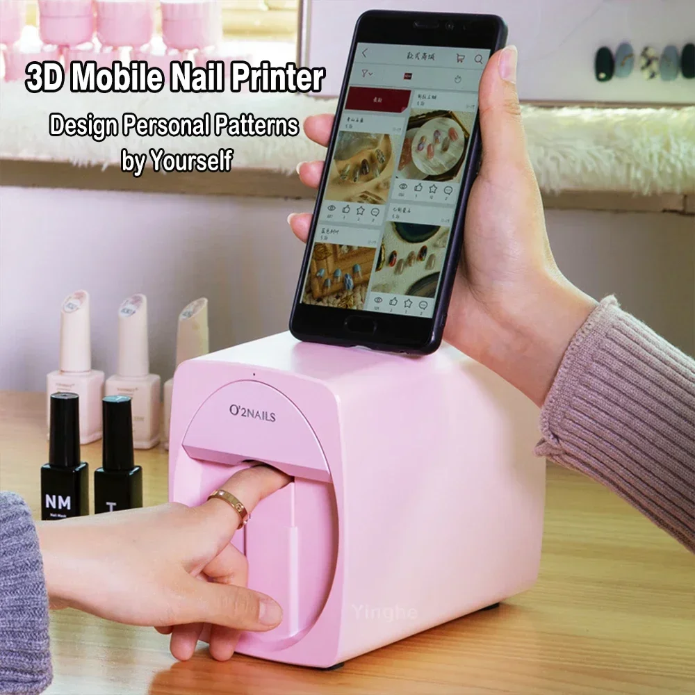 Smart Nail Printer 3D Portable – 3D Printing Process recenzja i cena