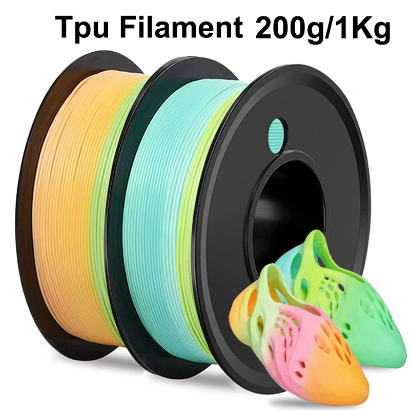 200g 1Kg TPU Rainbow Flexible  – Tpu Flexible Filament recenzja i cena