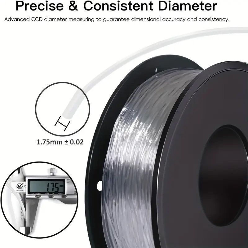 1.75mm TPU Transparent Flexibl – Tpu Flexible Filament recenzja i cena