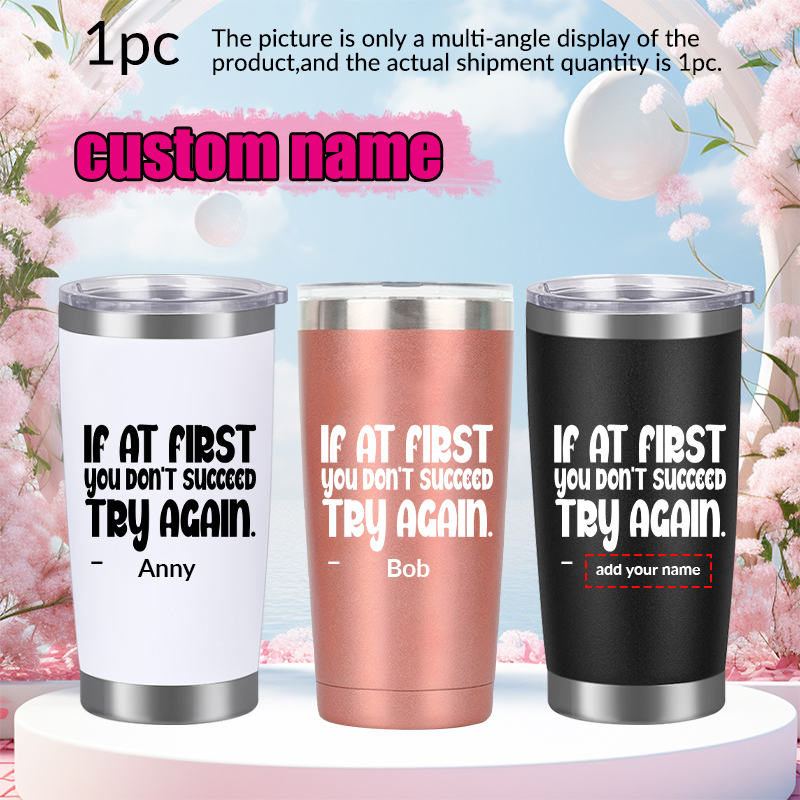 1pc Customized Name 20oz Car C – 3D Printing Steel recenzja i cena