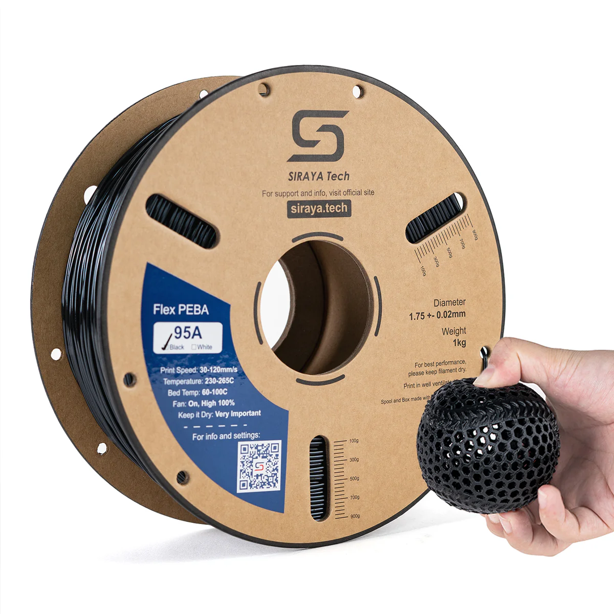 PEBA Filament Flexible Rebound – Tpu Flexible Filament recenzja i cena