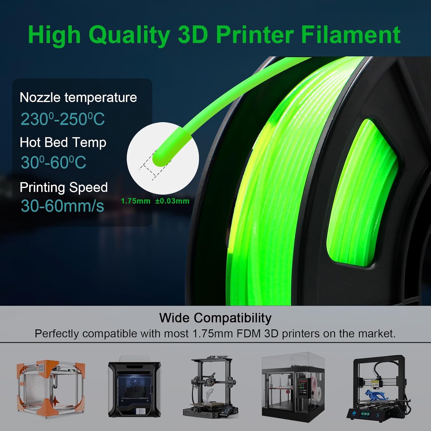 95A TPU 3D Printer Filament, 1 – Tpu Flexible Filament recenzja i cena