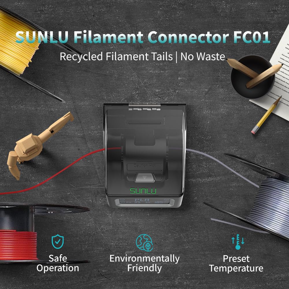 SUNLU Filament Connector For F – Tpu Flexible Filament recenzja i cena