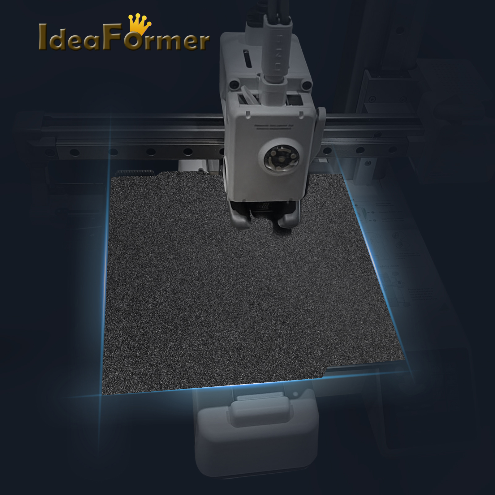 1/2PC PEI A1 Mini Black Sheet  – Pei Sheet recenzja i cena