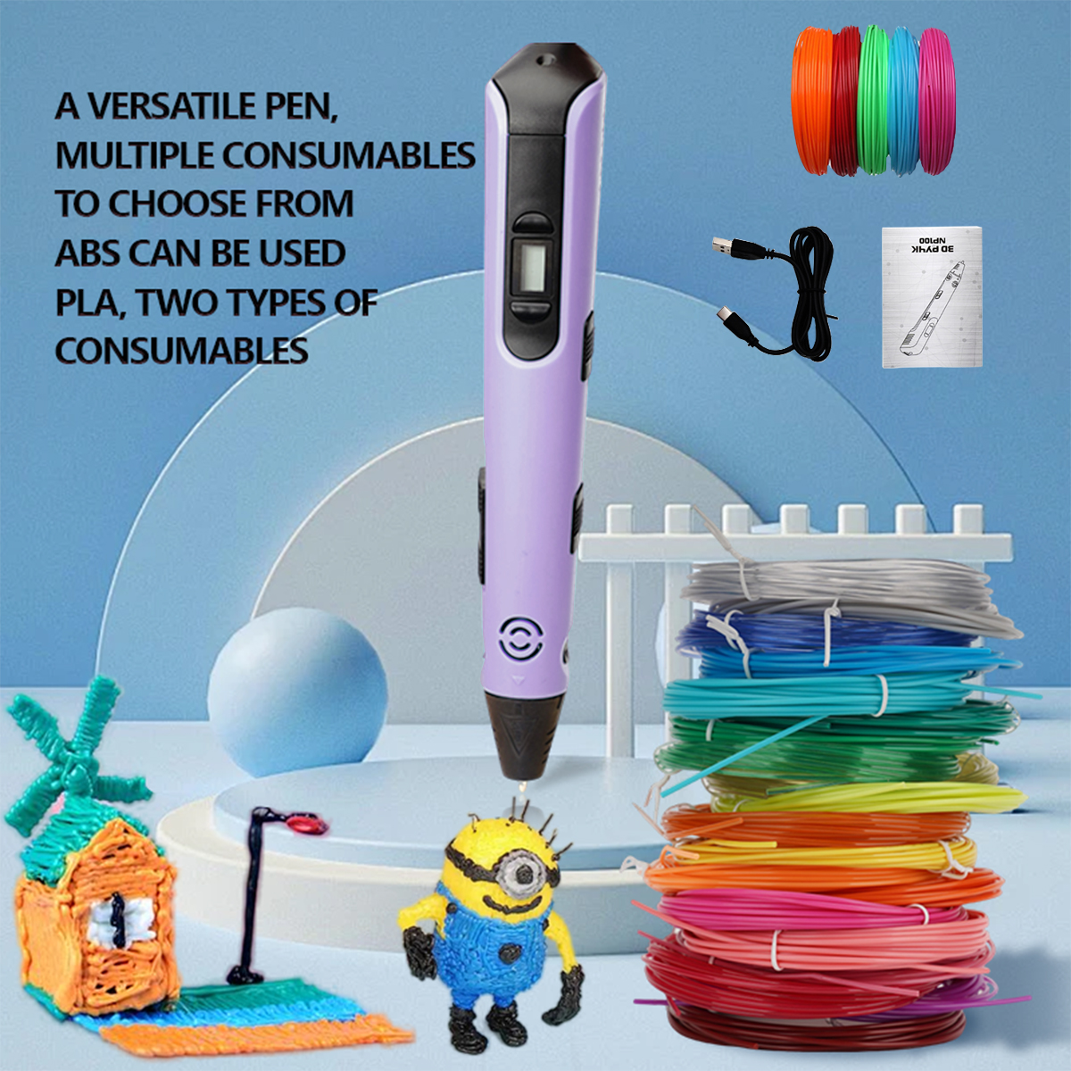Upgraded 3D Printing Pen 9 Met – 3D Printing News recenzja i cena