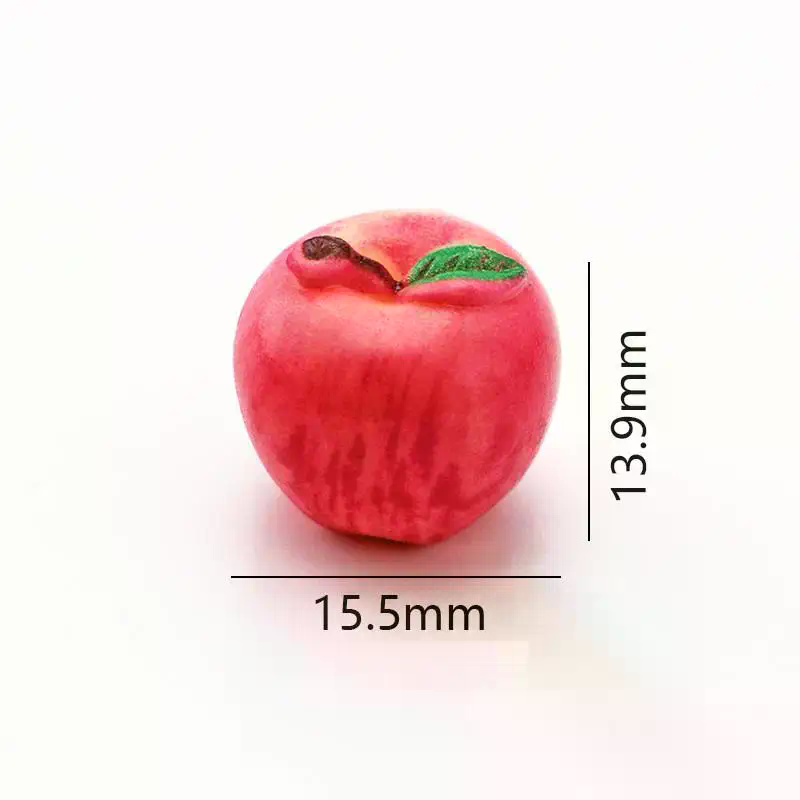 Cute Fruit Resin Loose Beads 3 – 3D Printing Earrings recenzja i cena