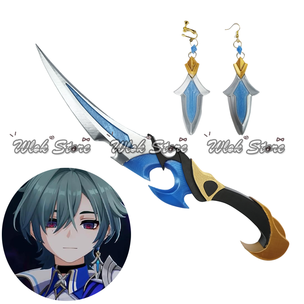 Genshin Impact Lohen Cosplay 3 – 3D Printing Earrings recenzja i cena