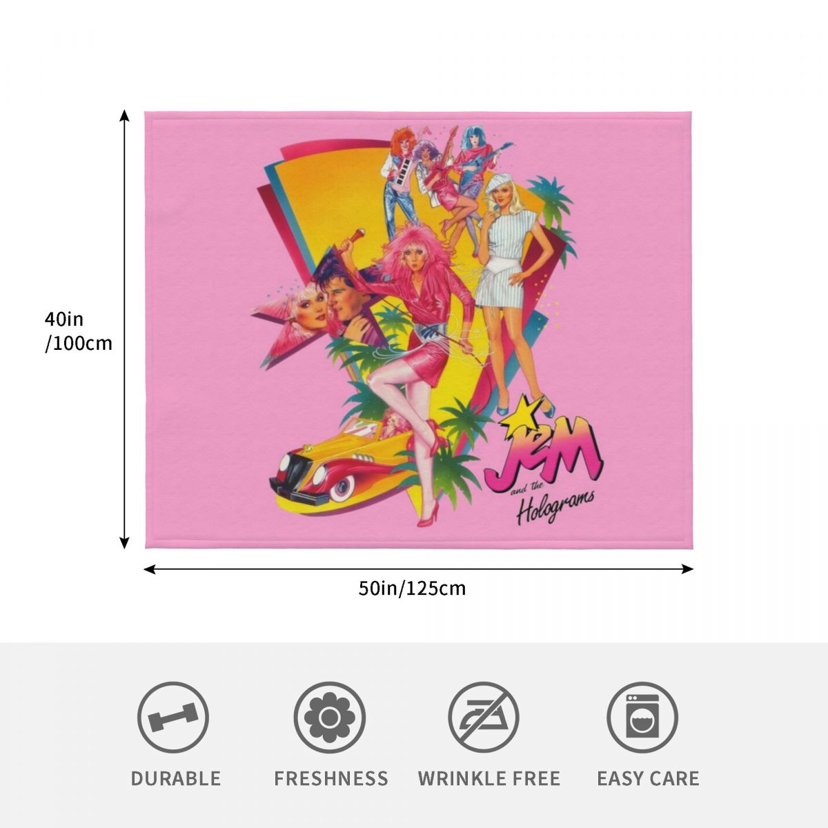 Jem and the Holograms Throw Bl – 3D Printing Hologram recenzja i cena