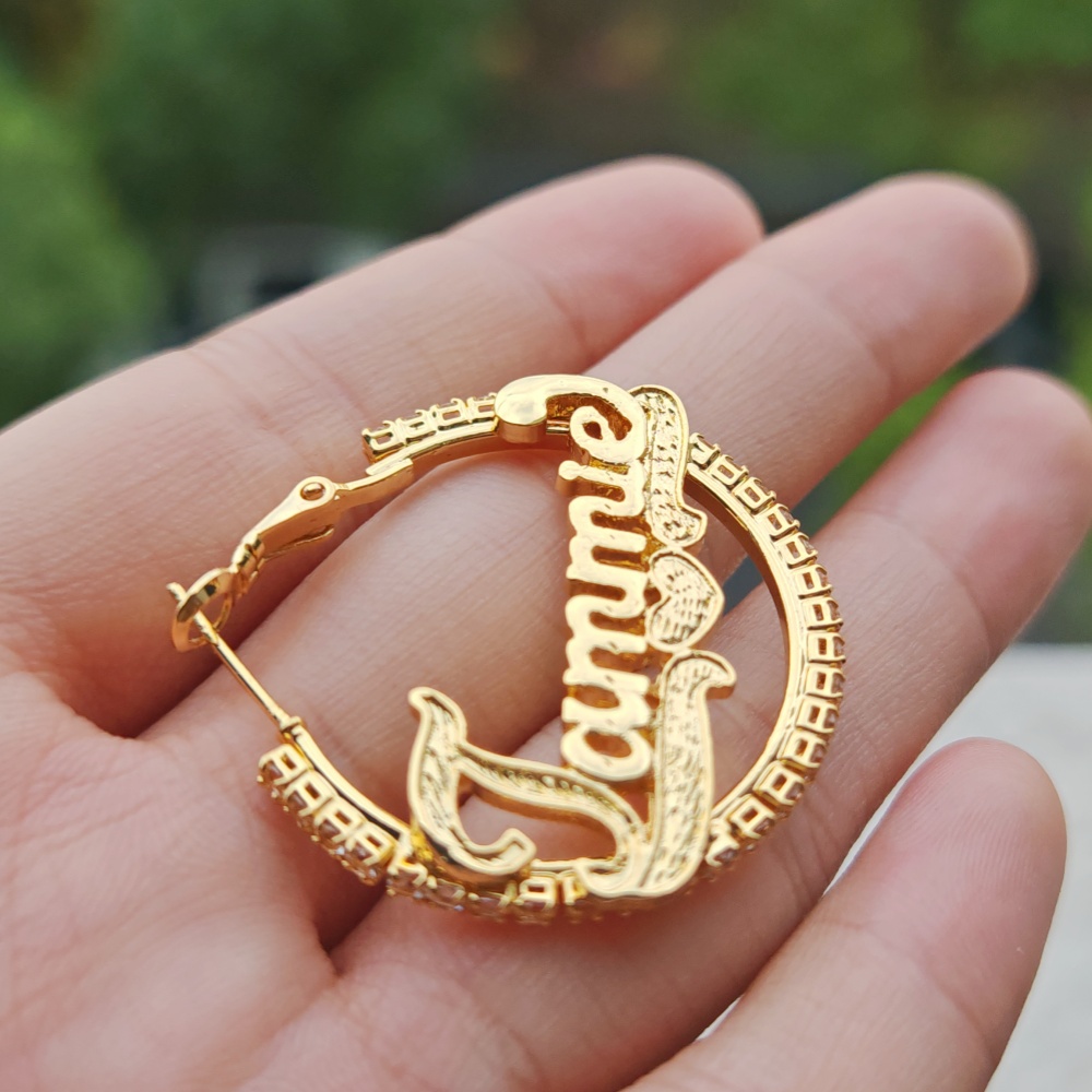 LeeChee Mini White Zircon Cust – 3D Printing Earrings recenzja i cena