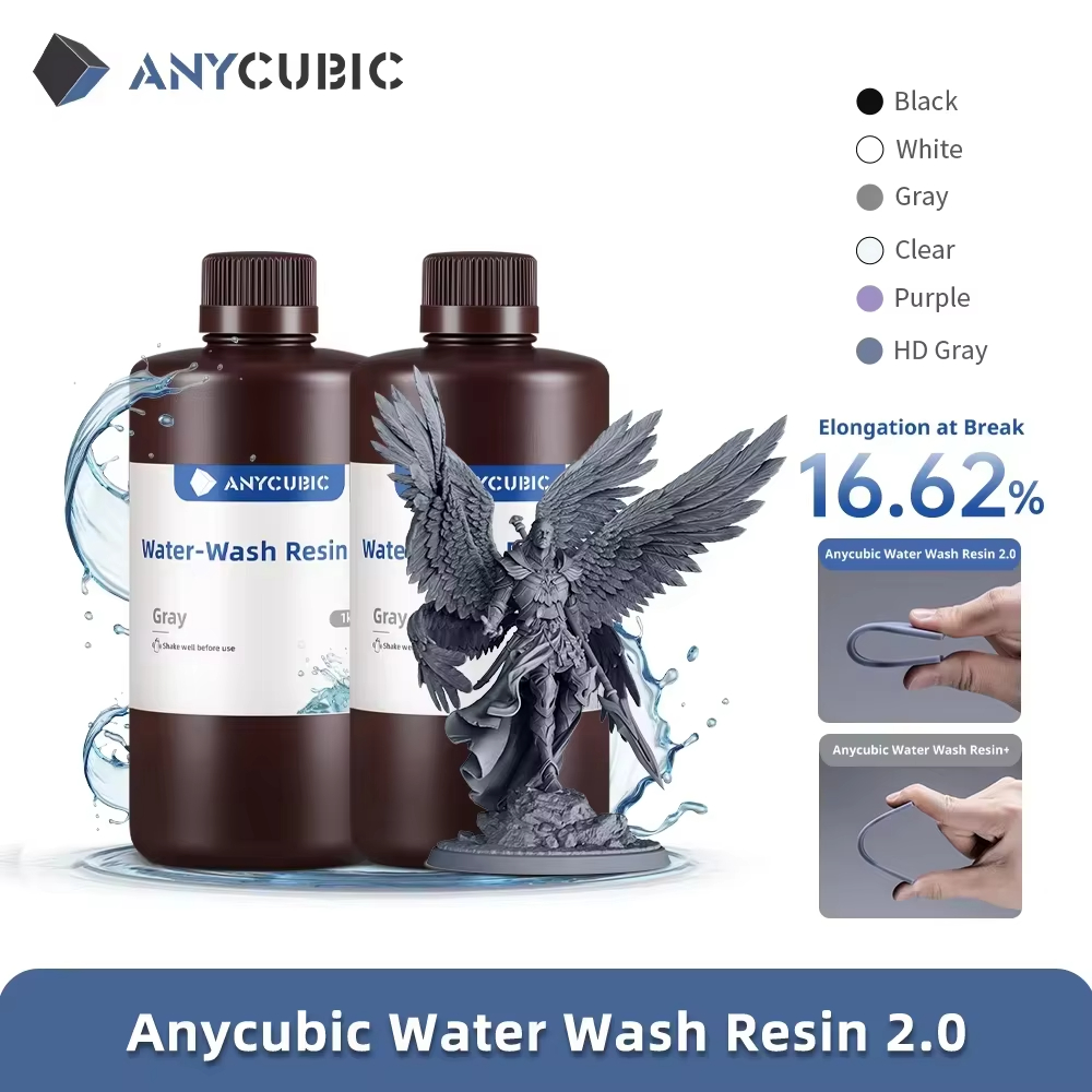 ANYCUBIC Water-Wash Resin For  – Glue For 3D Printing recenzja i cena