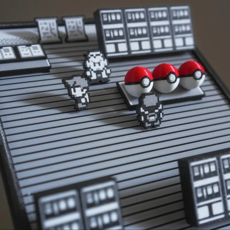 Pokemon Gold Silver Scene Figu – 3D Printing Construction recenzja i cena