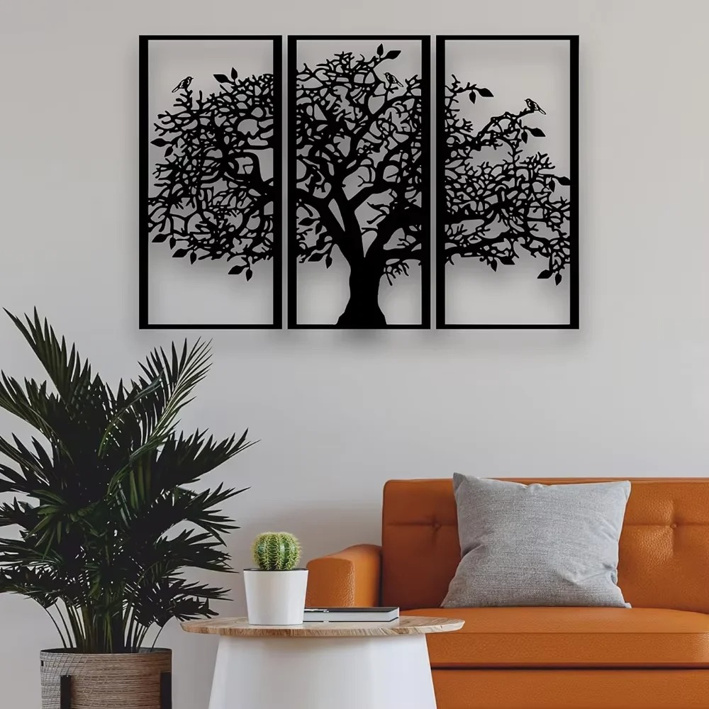 3Pcs Family Tree Metal Wall De – 3D Printing Objects recenzja i cena