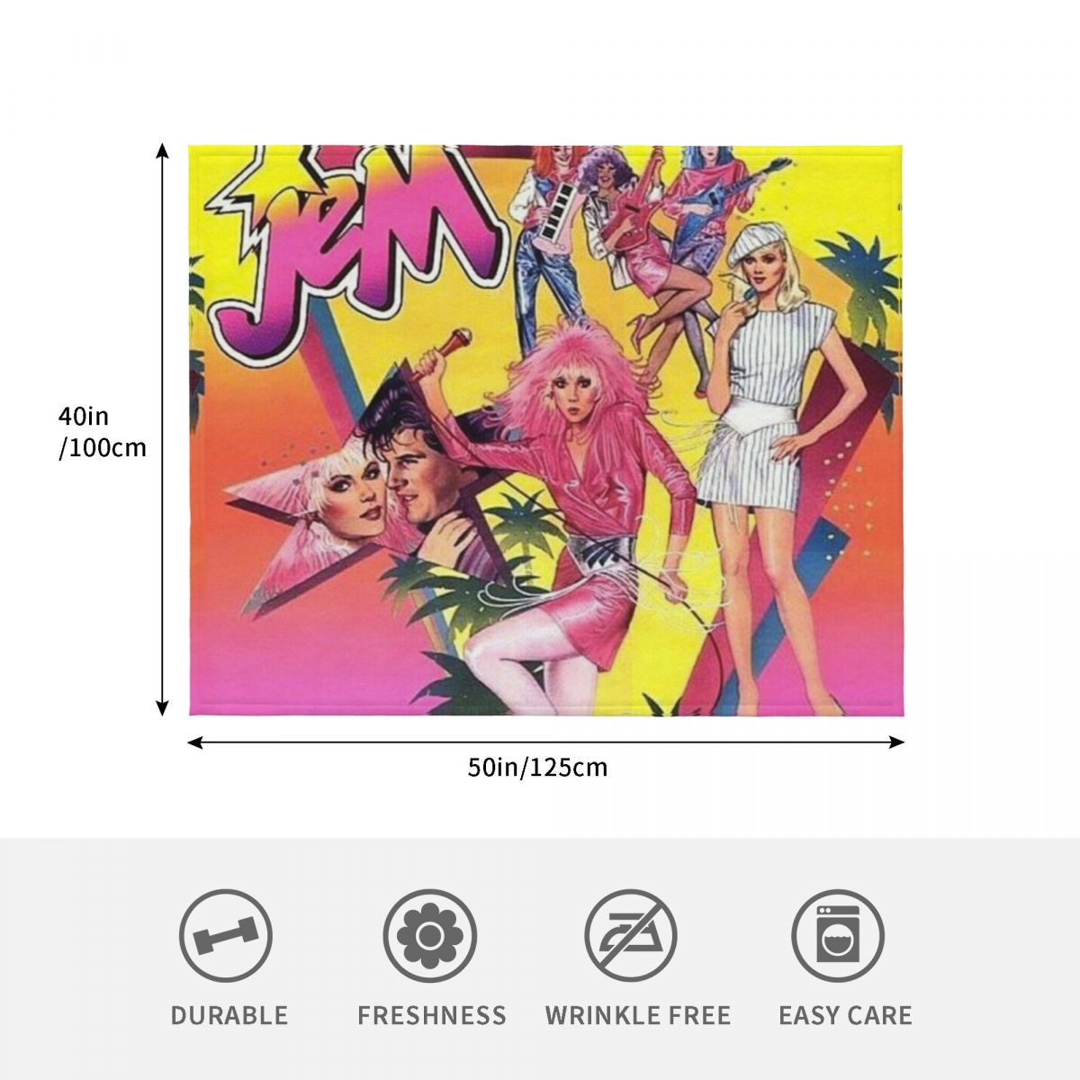 Jem and the holograms Throw Bl – 3D Printing Hologram recenzja i cena
