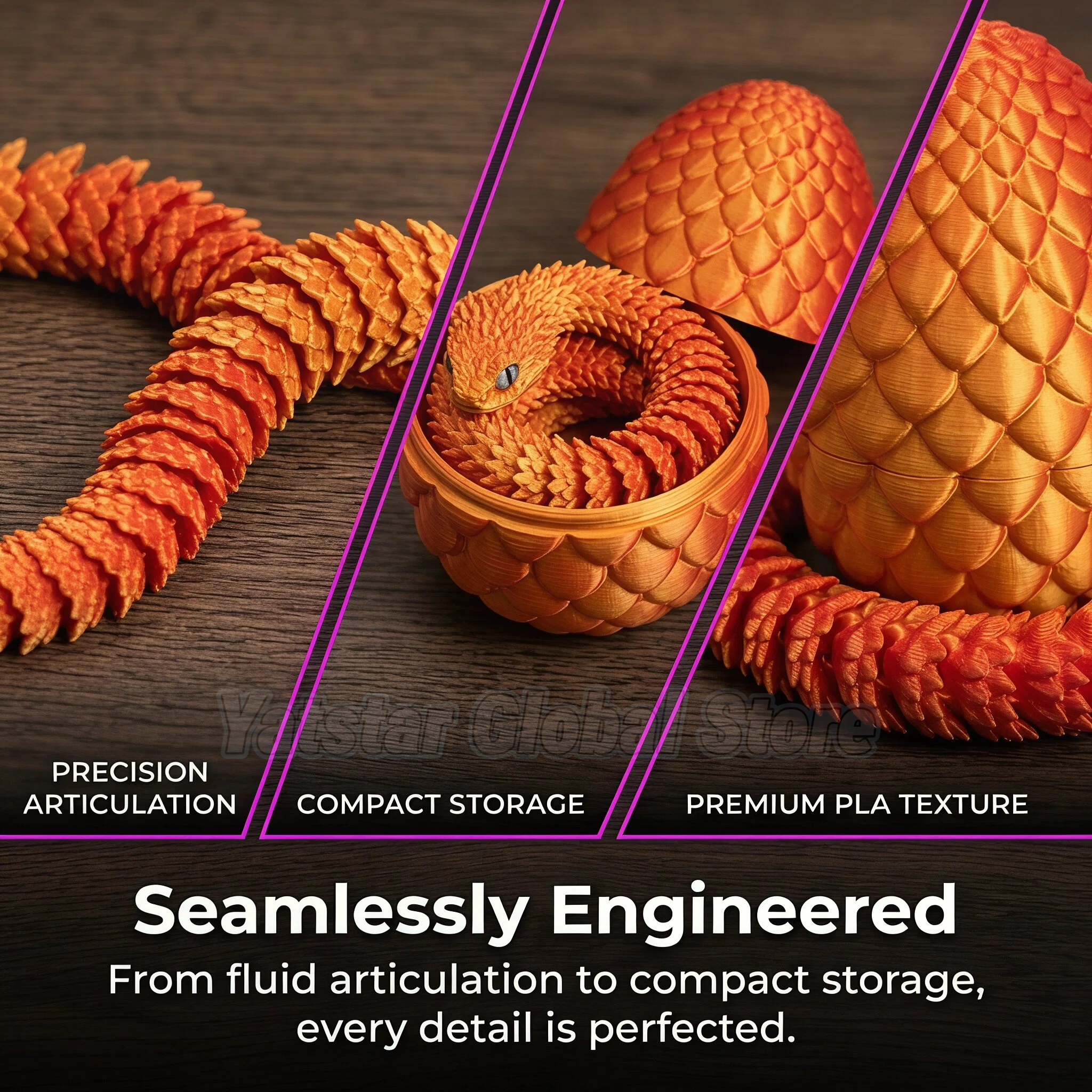 3D Printed Snake Egg Toy Creat – 3D Printing Objects recenzja i cena